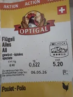 Pouletflügeli mariniert