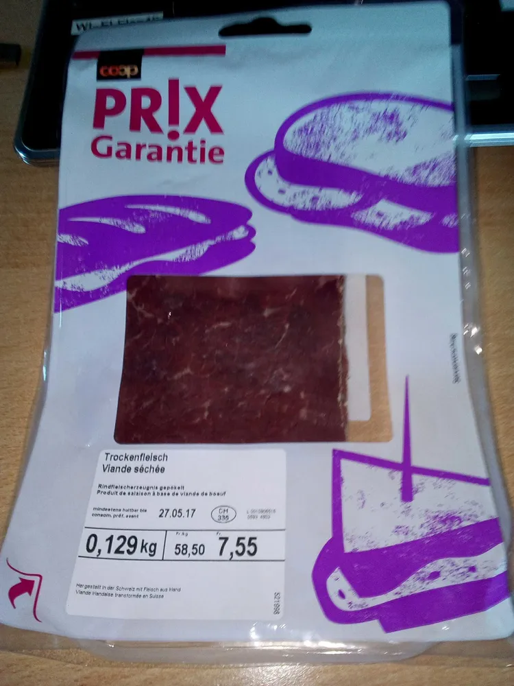 Viande séchée