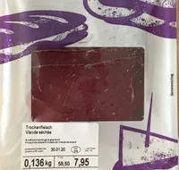 Viande séchée de boeif