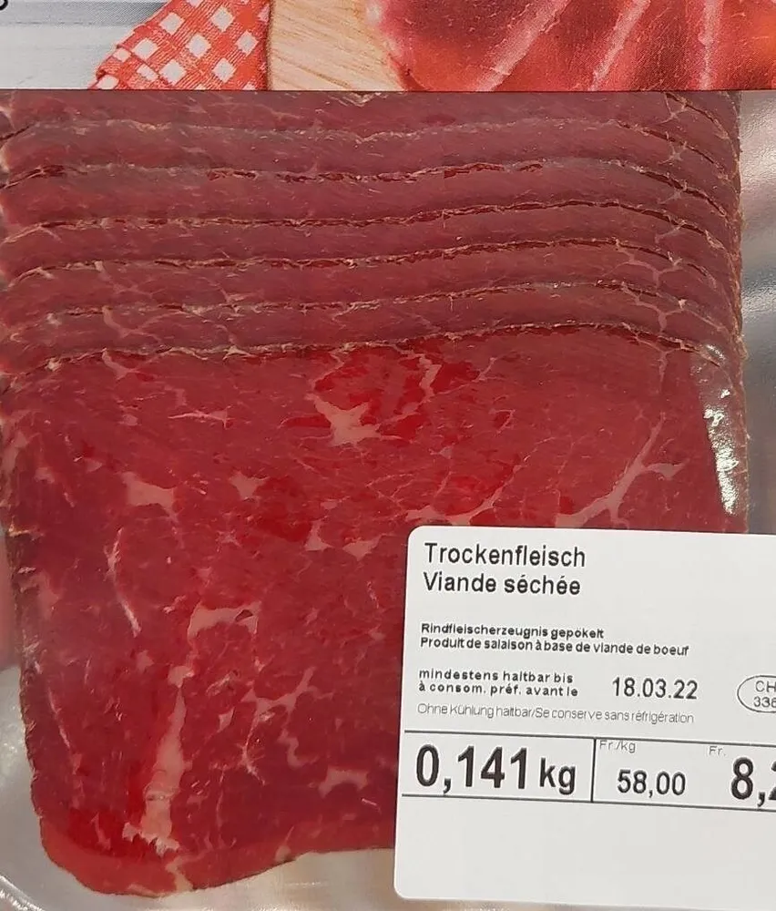 Trockenfleisch