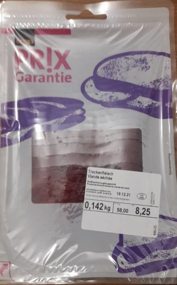 Viande séchée