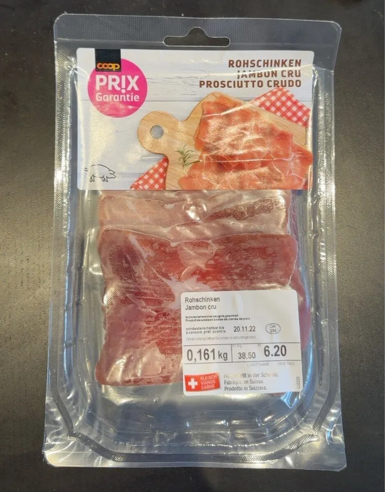 Jambon cru