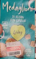 Medaglioni di seitan con cipolla