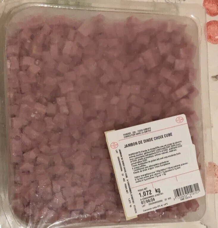 Jambon de dinde choix cube