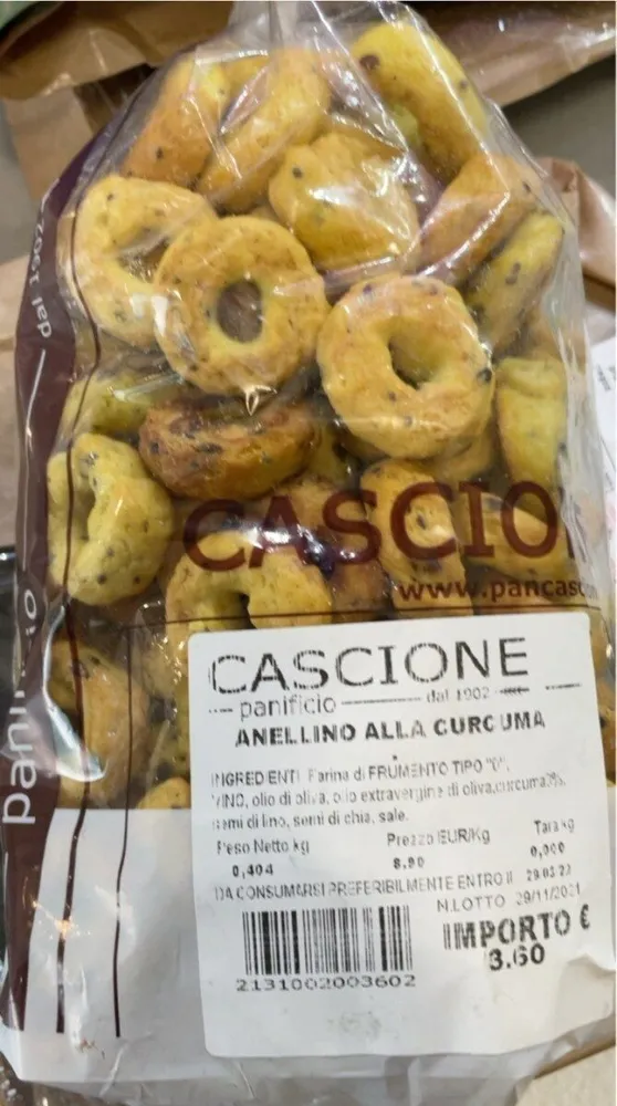 Anellino alla Curcuma