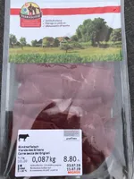 Viande des grisons IGP