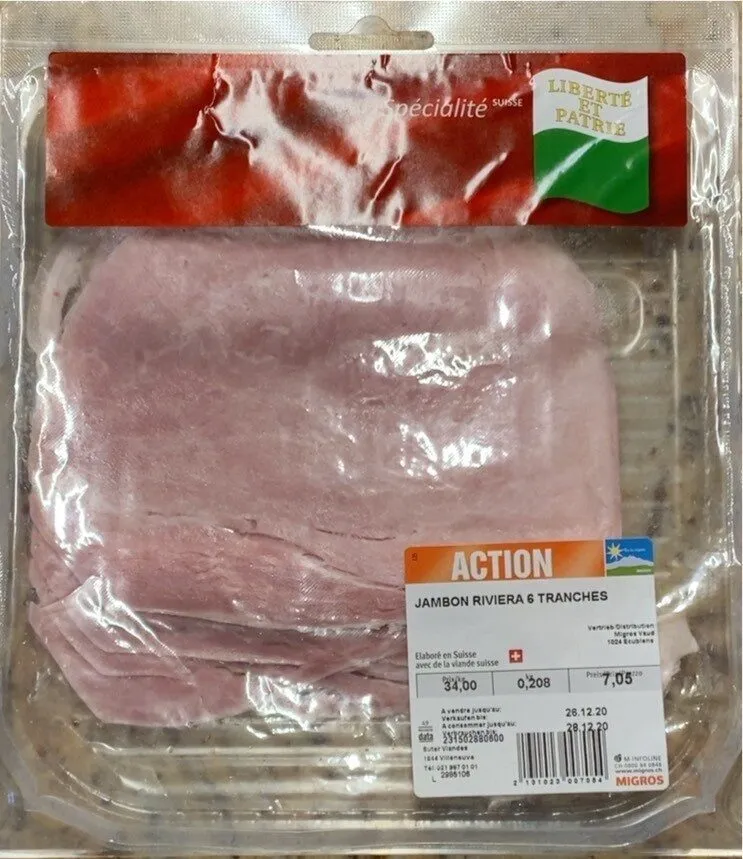 Jambon riviera