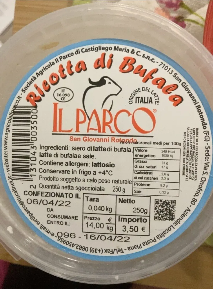 Ricotta di Bufala