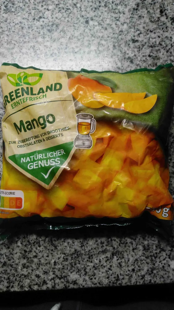 Mango gefroren