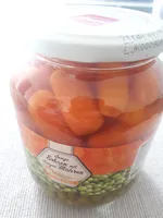 Erbsen und Möhren