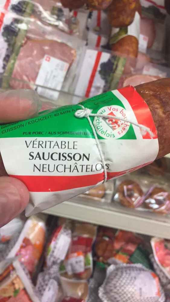 Véritable Saucisson Neuchâtelois