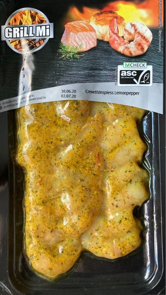 Crevette poivre citronné