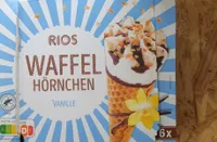 Rios Waffel Hörnchen vanille