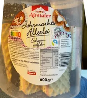 Jahrmarkts Allerlei Schaumwaffeln