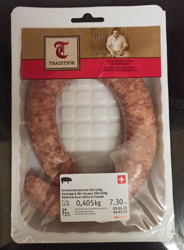 Salsiccia da arrostire di maiale