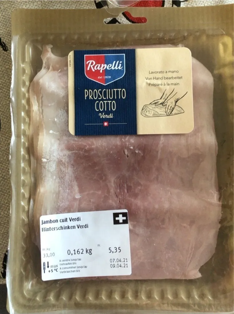 Jambon cuit Verdi