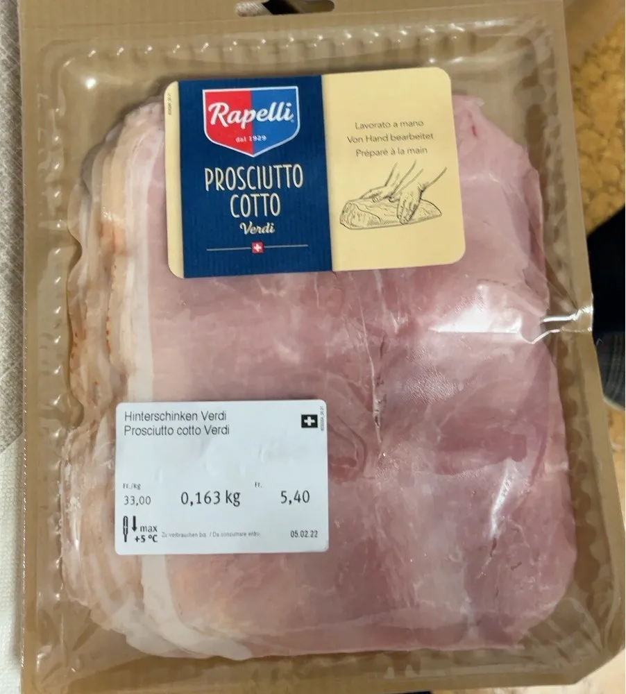 Prosciutto cotto