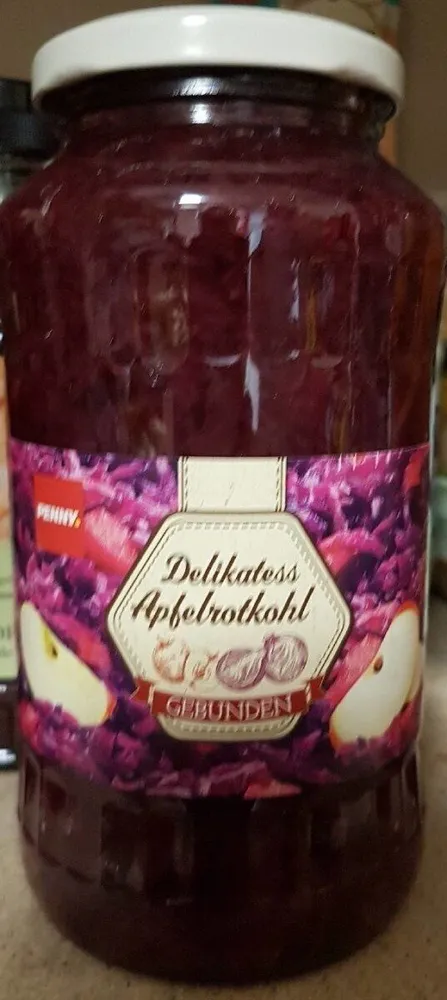 Apfelrotkohl