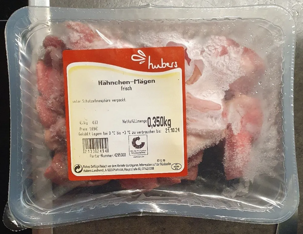 Hähnchen-Mägen