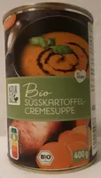 Bio Süßkartoffel-Cremesuppe