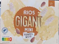 Giganti Mini Mandel Weiss