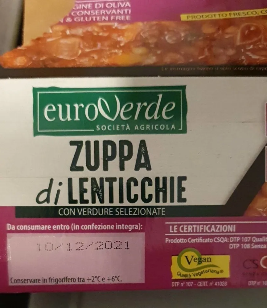 Zuppa di lenticchie