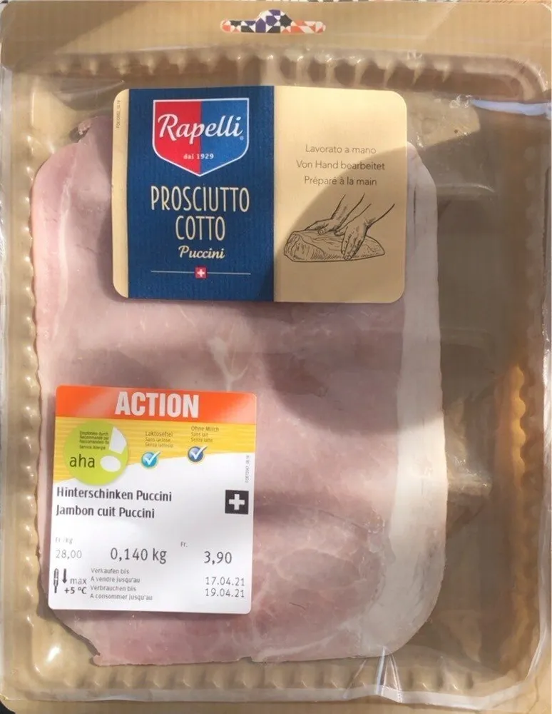 Prosciutto Cotto Puccini