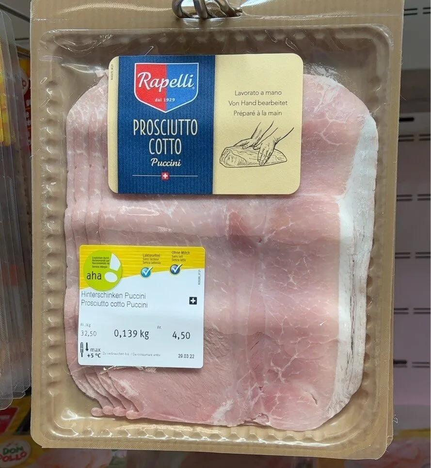 Prosciutto cotto