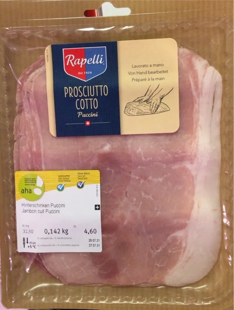 Prosciuto cotto