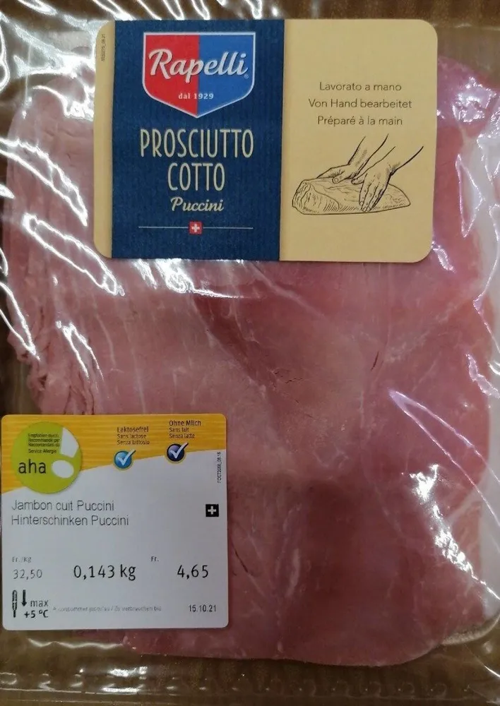 Rapelli prosciutto cotto