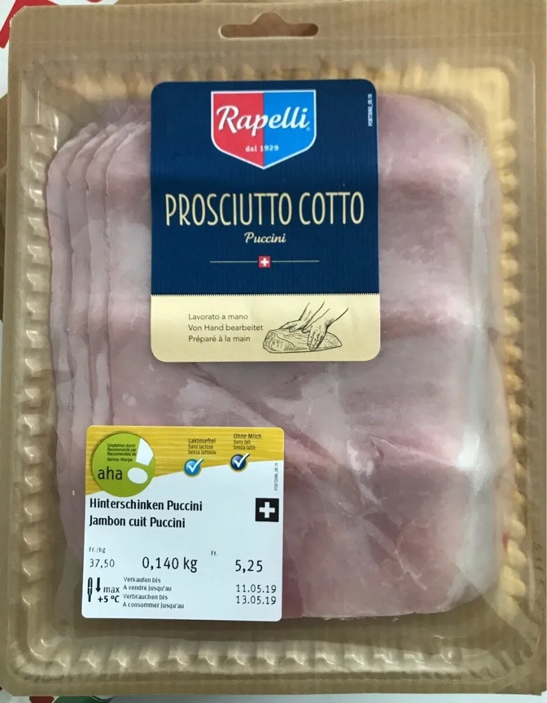 Proscuitto cotto