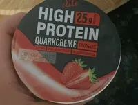 High protein Quarkcreme Erdbeere