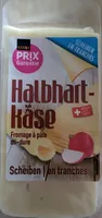 Halbhartkäse in Scheiben