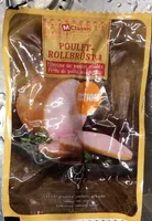 Poitrine de poulet roulée