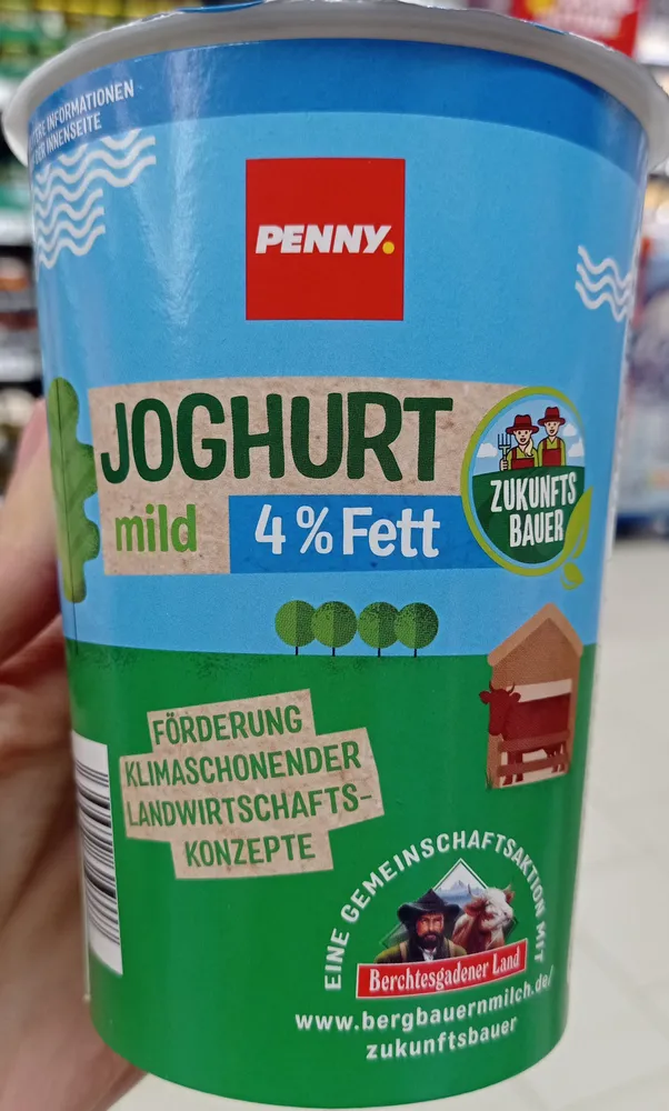 Joghurt mild 4% Fett