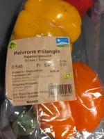 Poivrons mélangés