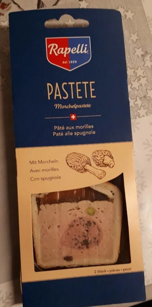 Pâté aux morilles