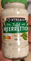 Tafel MEERRETTICH