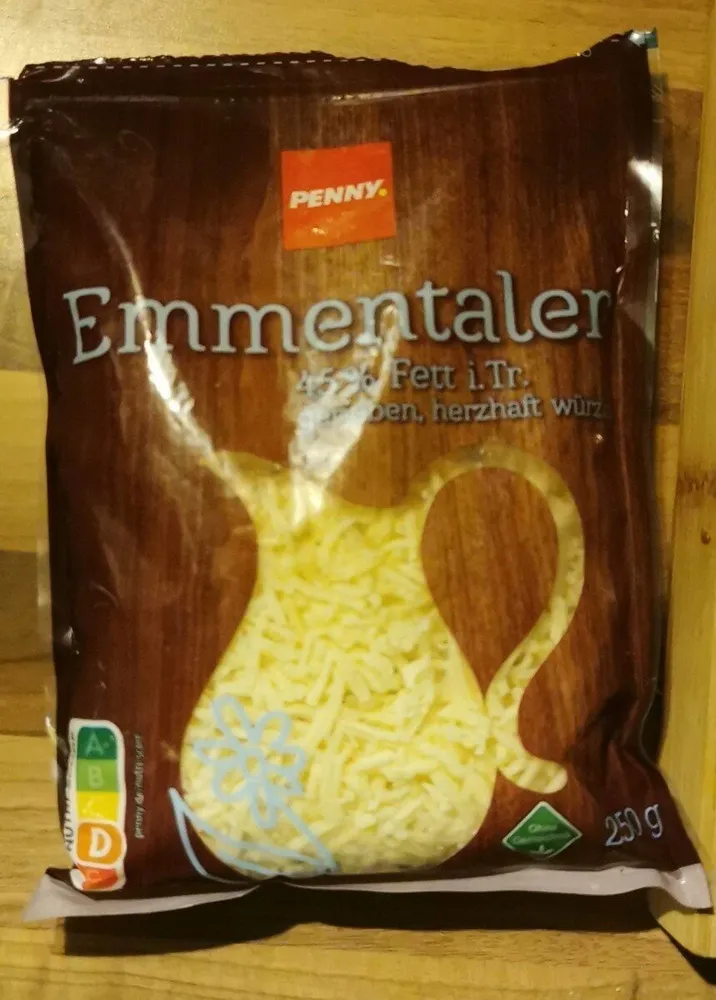Penny emmentaler gerieben