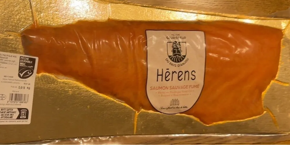 Saumon sauvage fumé