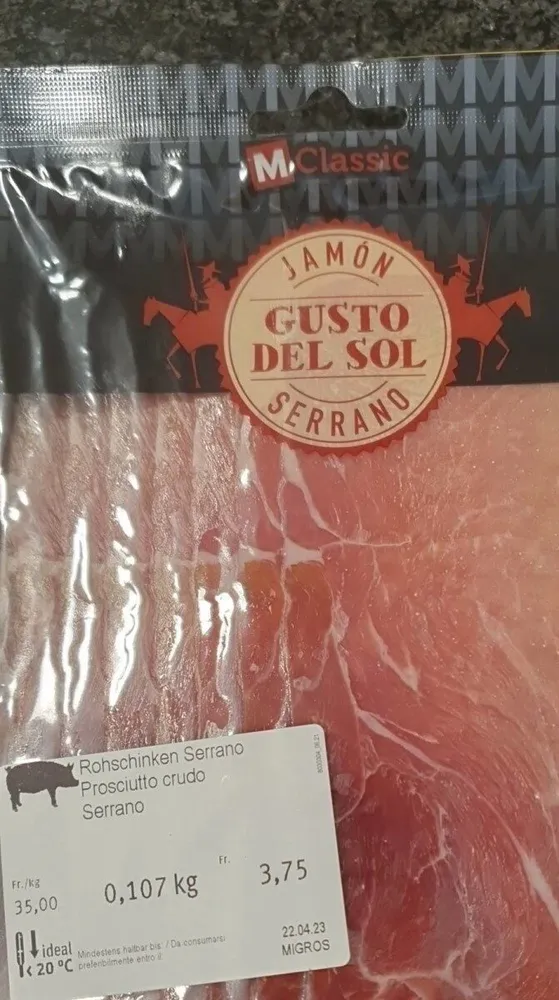 Jambon serrano