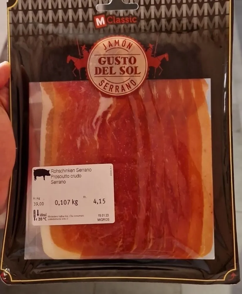 Rohschinken Serrano