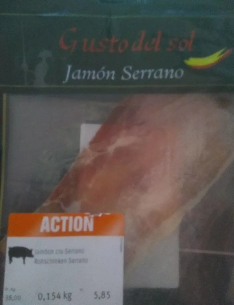 Jambon cru Serrano