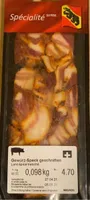 Lard épicé tranché