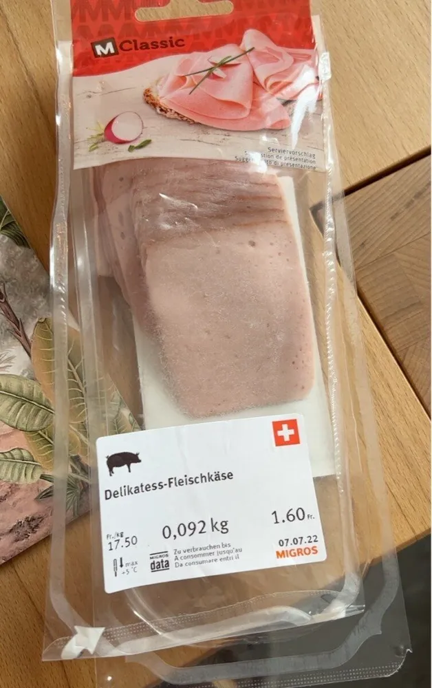 Delikatess-Fleischkäse