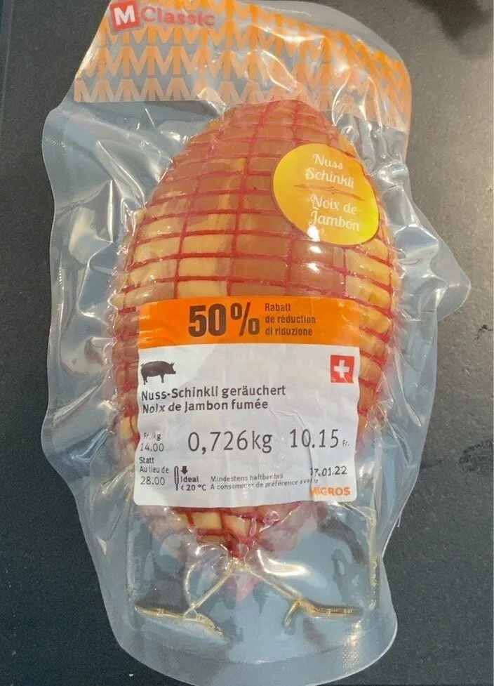 Noix de jambon fumée