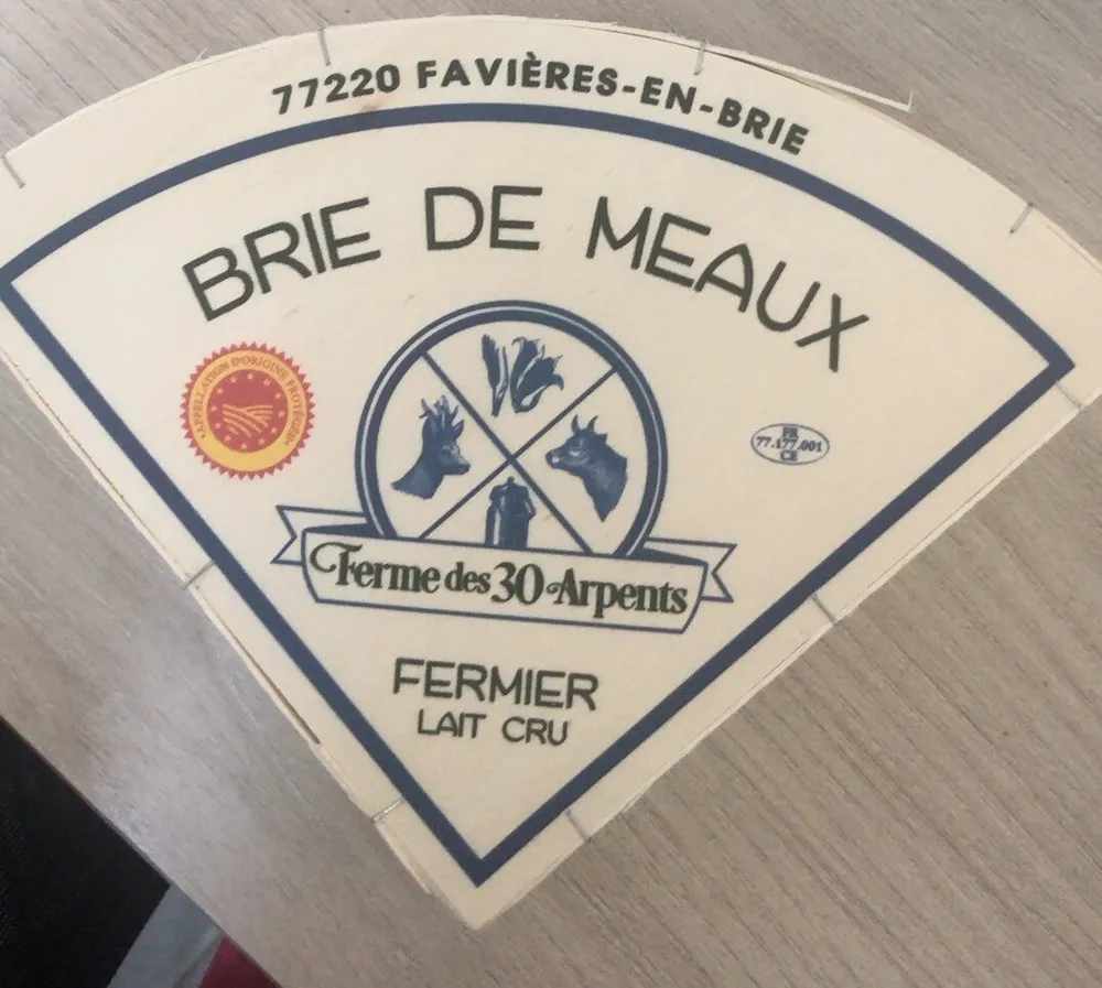 Quart de brie de Meaux