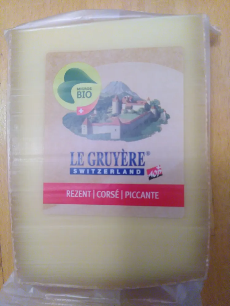 Le Gruyère AOP Bio Corsé
