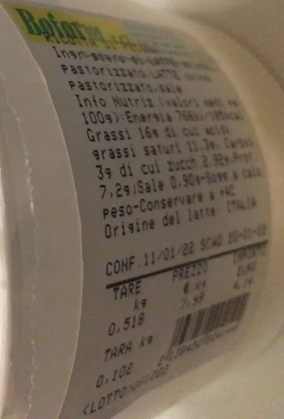 Ricotta di pecora