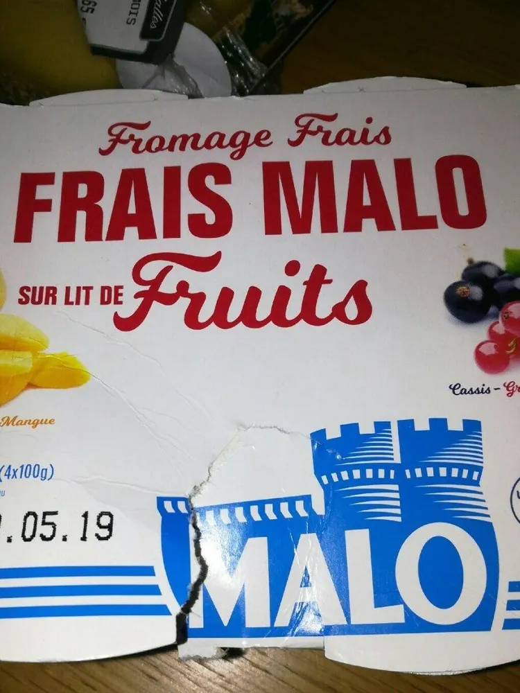 Fromage frais aux fruits
